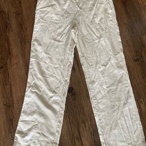 Nicole Miller Pants Lightweight linen Blend